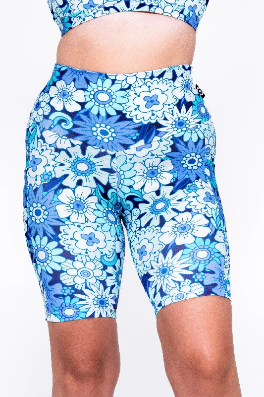 serendipity-blue-body-contouring-panel-pocket-high-waisted-long-shorts