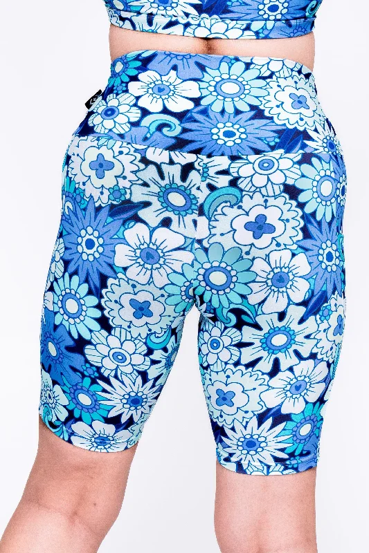 serendipity-blue-body-contouring-panel-pocket-high-waisted-long-shorts