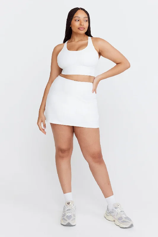 SKINLUXE SKORT - COCONUT MILK