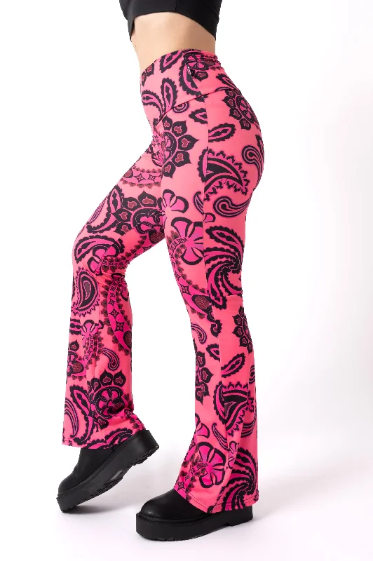 slazily-paisley-pink-soft-to-touch-high-waisted-bootleg-pant