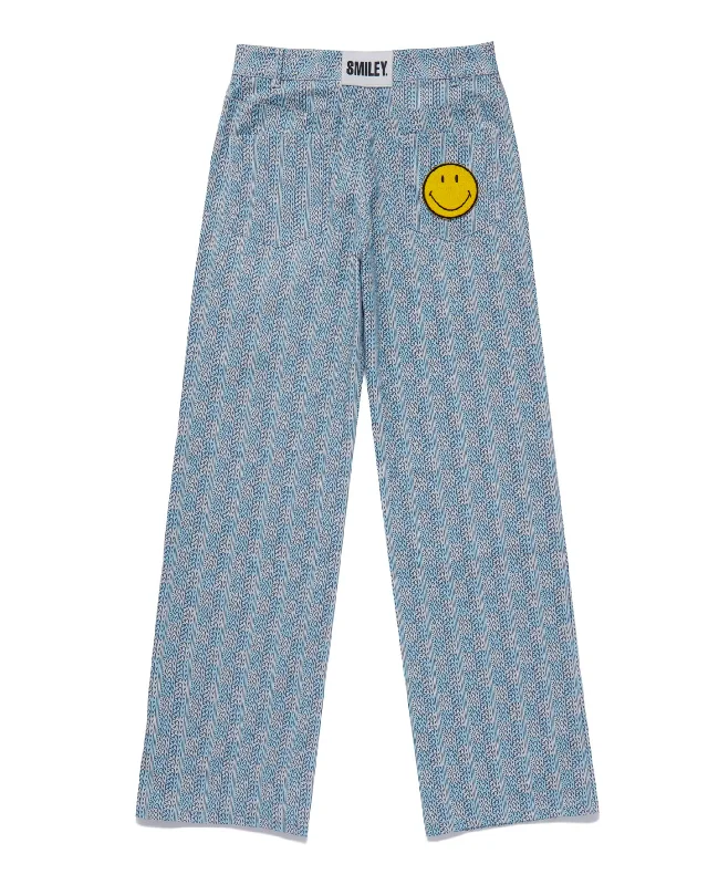 Smiley® Checkered Logo Pants