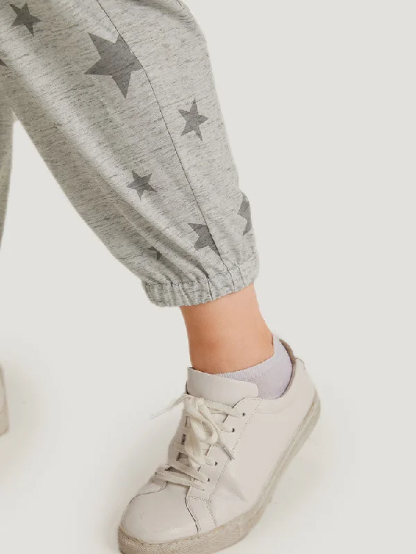 star-print-pocket-drawstring-sweatpants