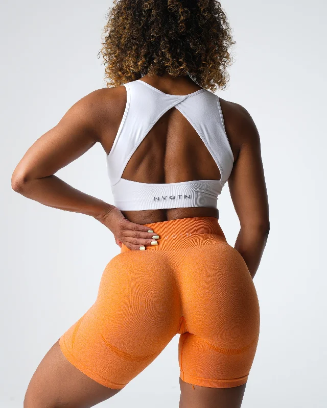 sunset-orange-contour-seamless-shorts