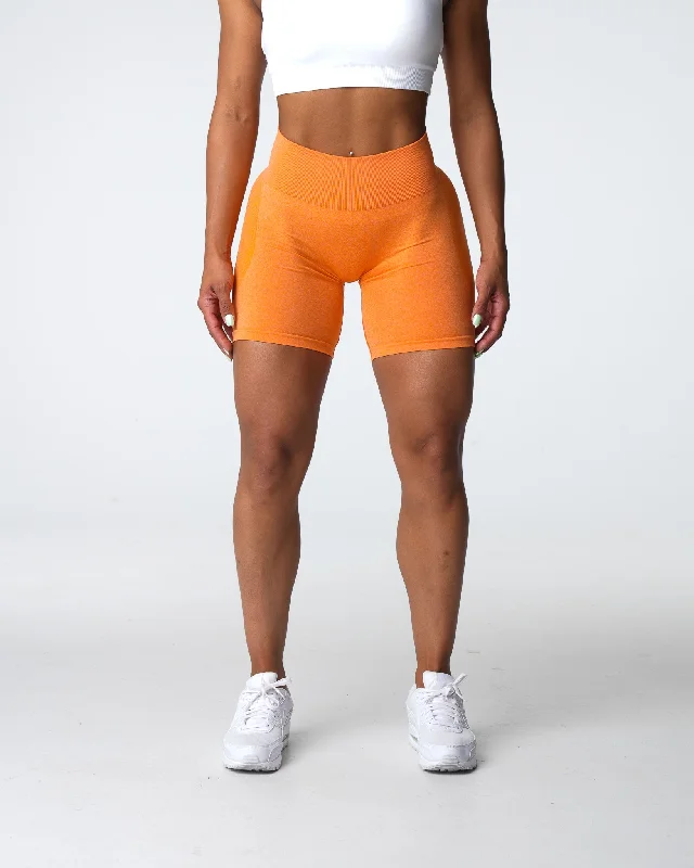 sunset-orange-contour-seamless-shorts