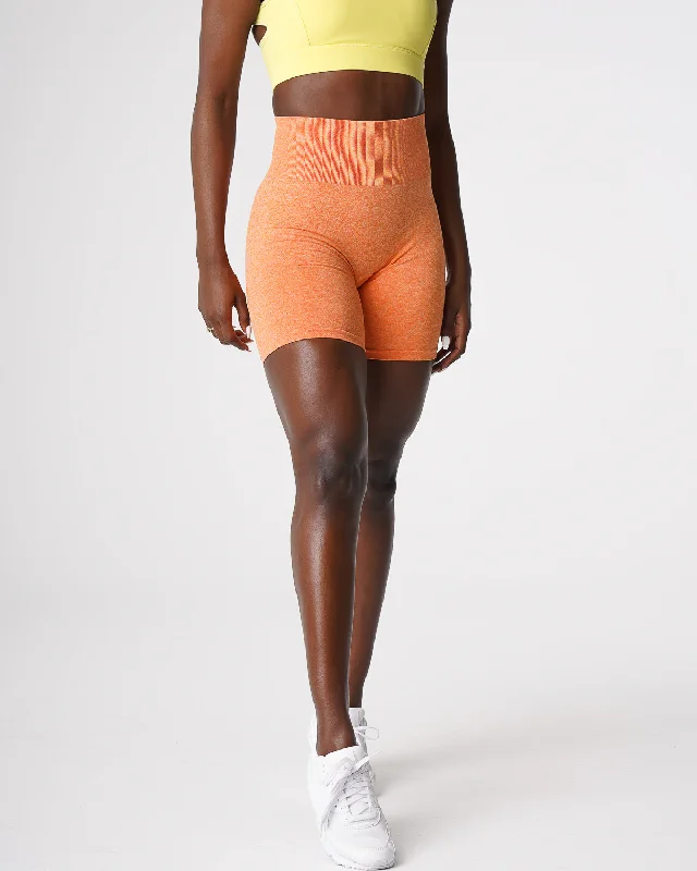 sunset-orange-scrunch-seamless-shorts