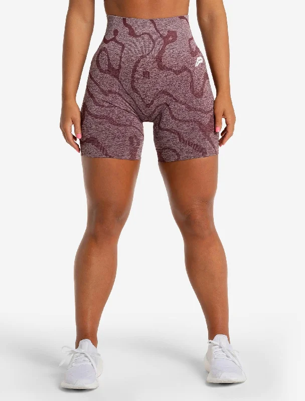 sustainable-seamless-shorts-burgundy