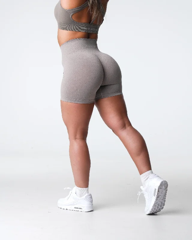 Taupe Pro Seamless Shorts