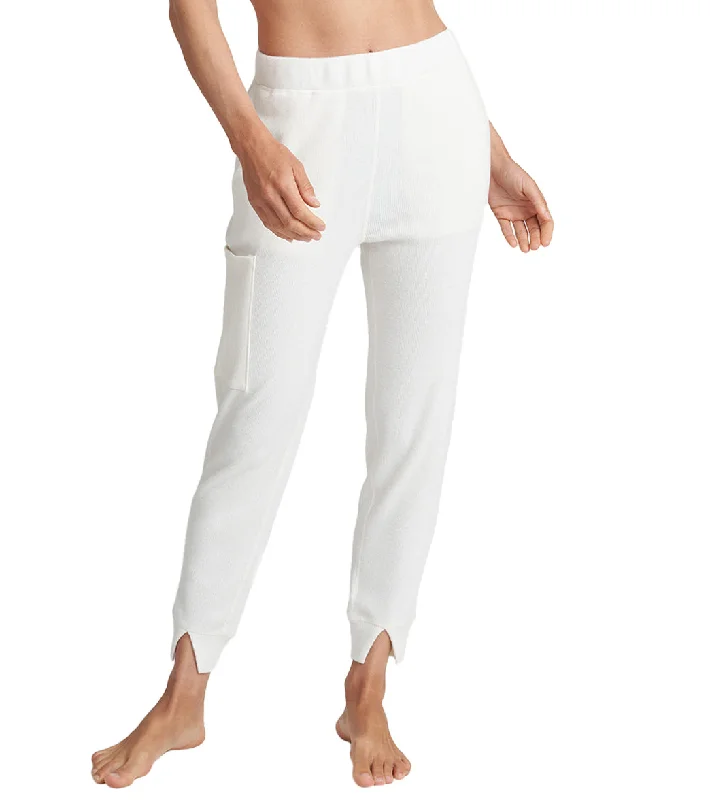 Thrive Societe Slit Cuff Cargo Jogger Cream