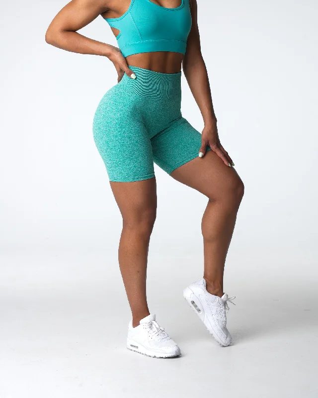 turquoise-scrunch-seamless-shorts