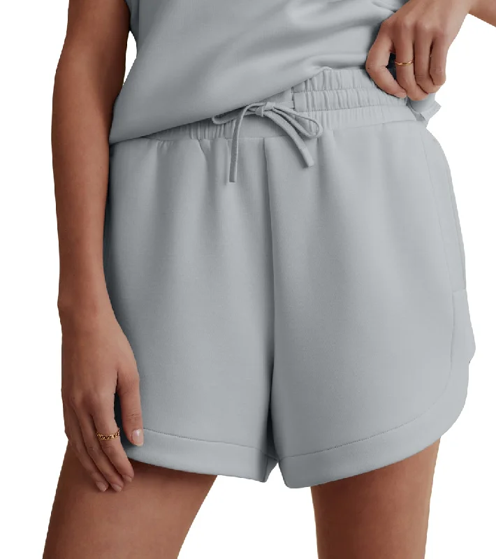 Varley Keely High Rise Short 4 Pearl Blue