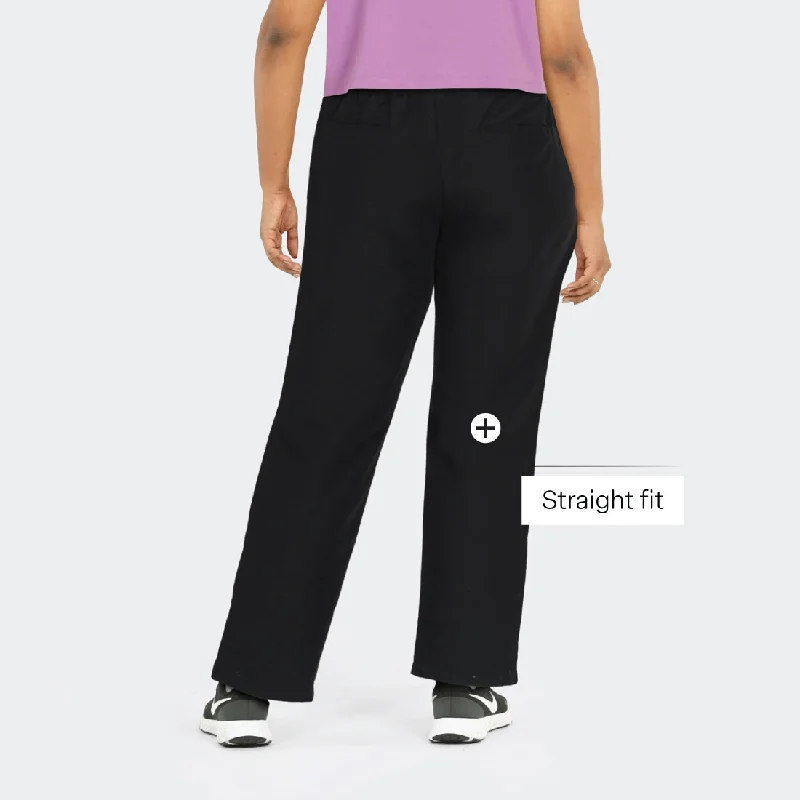 water-repellent-straight-fit-track-pants-with-4-pockets