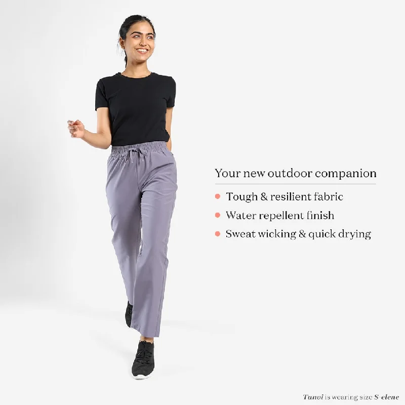 water-repellent-straight-fit-track-pants-with-4-pockets