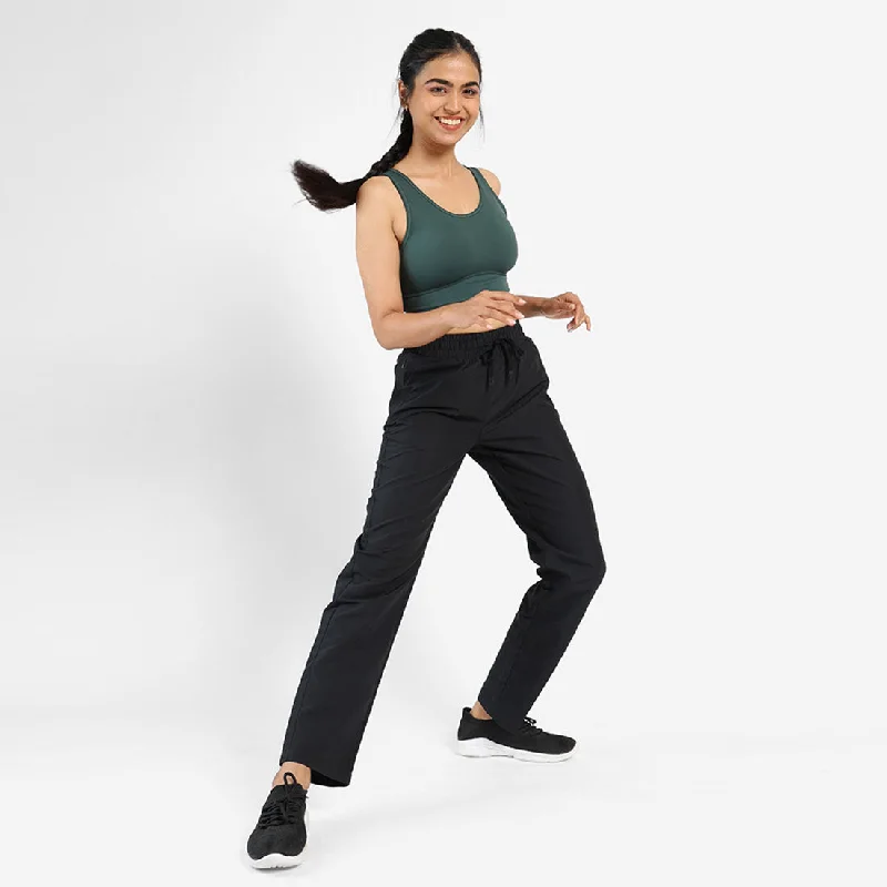 water-repellent-straight-fit-track-pants-with-4-pockets