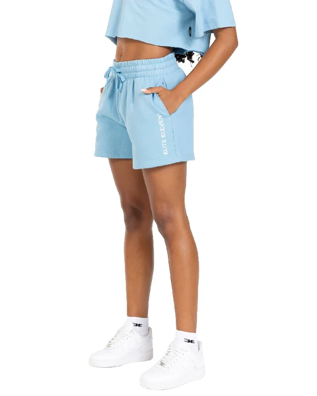 Women's Registered Shorts - Light Blue