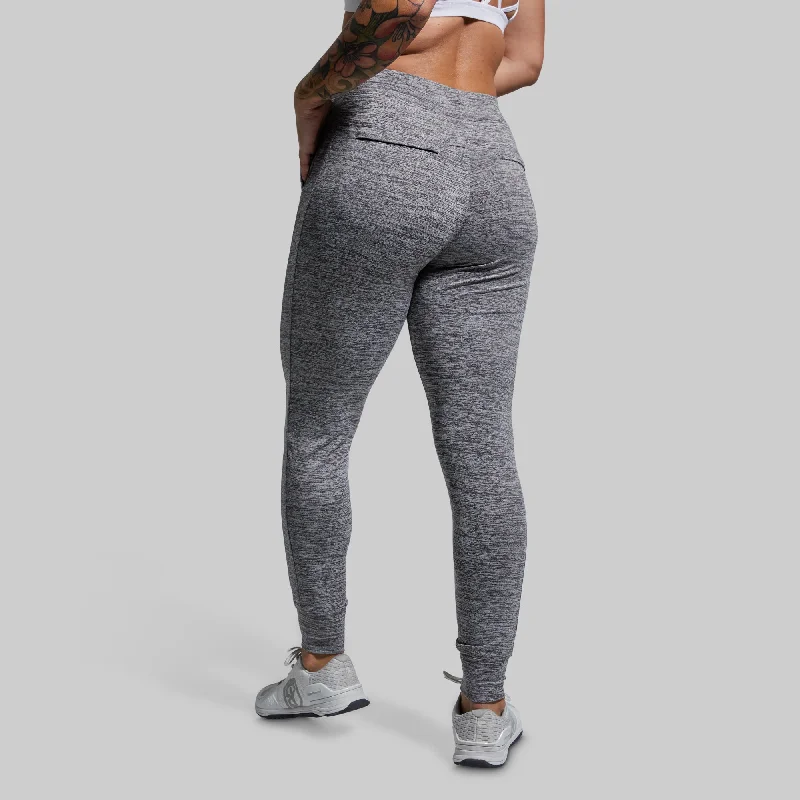 Women's Rest Day Athleisure Jogger (Heather Grey)