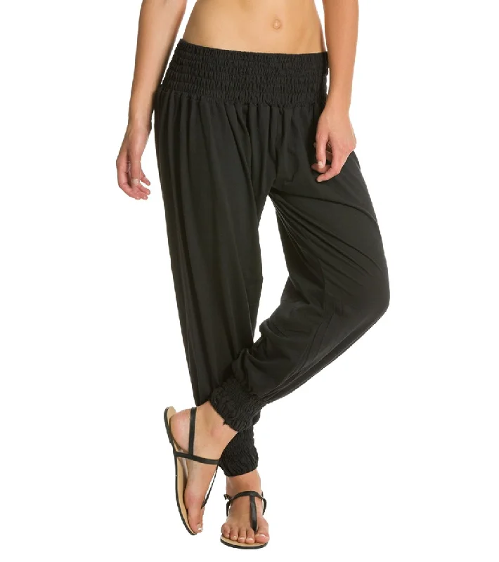 Yak & Yeti Indian Harem Joggers Black