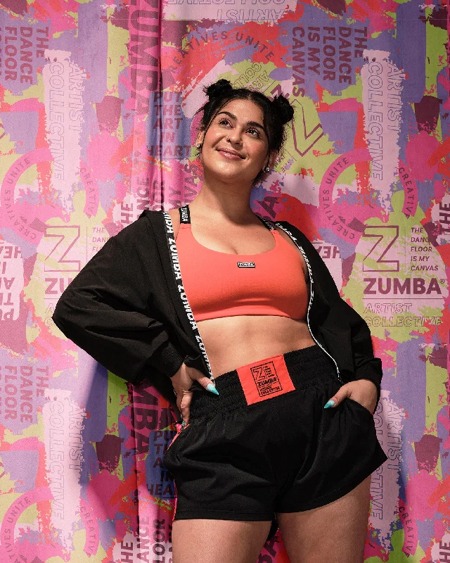 zumba-since-2001-high-waisted-loose-shorts