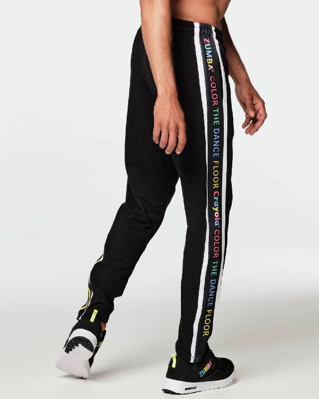 Zumba X Crayola Color The Dance Floor Jogger Sweatpants