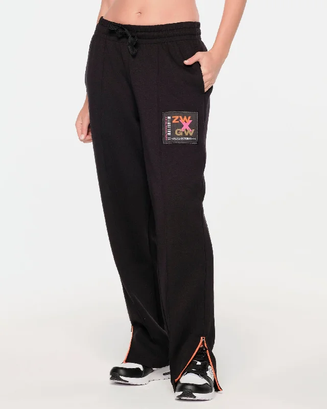 ZW X GW Wide Leg Sweatpants With Side Panel