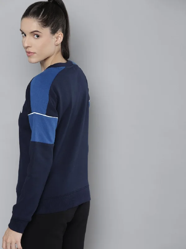 Alcis Women Printed Blue Sweatshirts