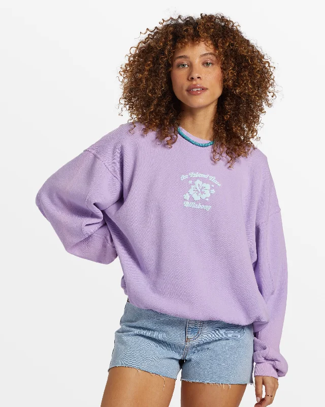  Crew Neck Sweatshirt - Tulip