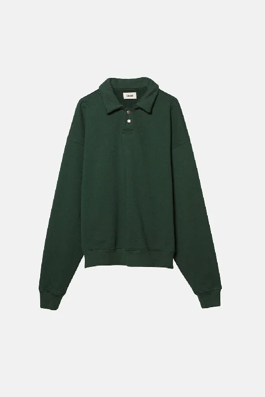 HEAVYWEIGHT POLO CREWNECK