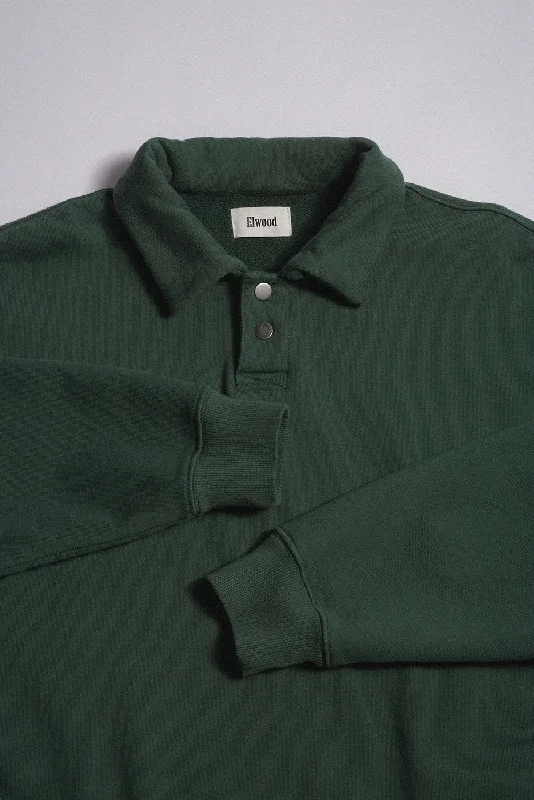 HEAVYWEIGHT POLO CREWNECK