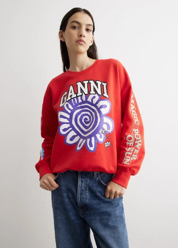 Isoli Mega Flower Oversized Sweatshirt