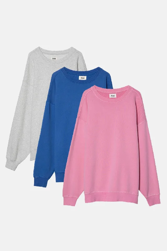 OVERSIZED CORE CREWNECK 3 PACK