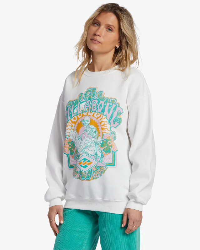 Sunny Days Sweatshirt - Salt Crystal