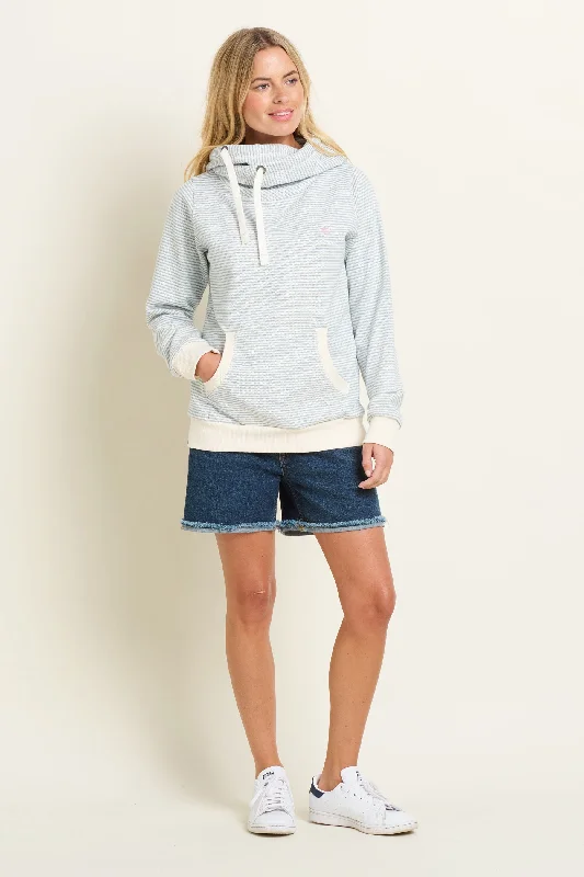 Textured Stripe Elise Hoodie