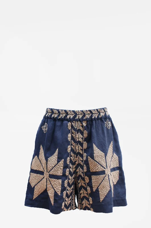 Aeolis Shorts Navy Blue/Gold