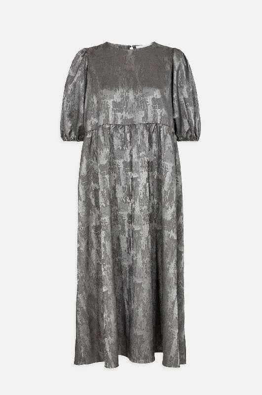 Alma Dress Steel Grey