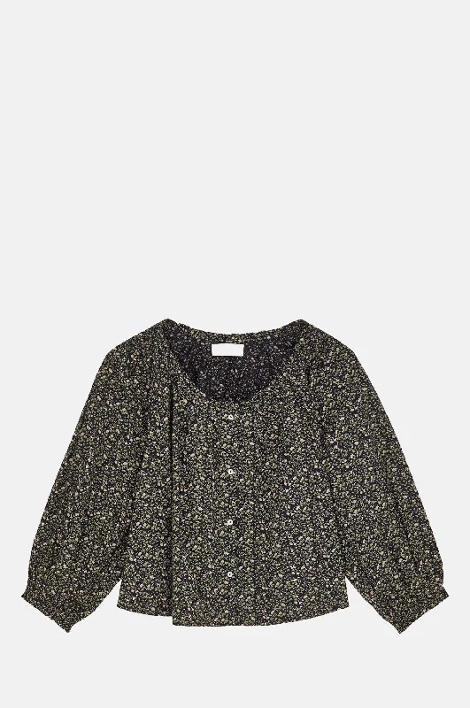 Caroline Shirt Bluebell/Navy