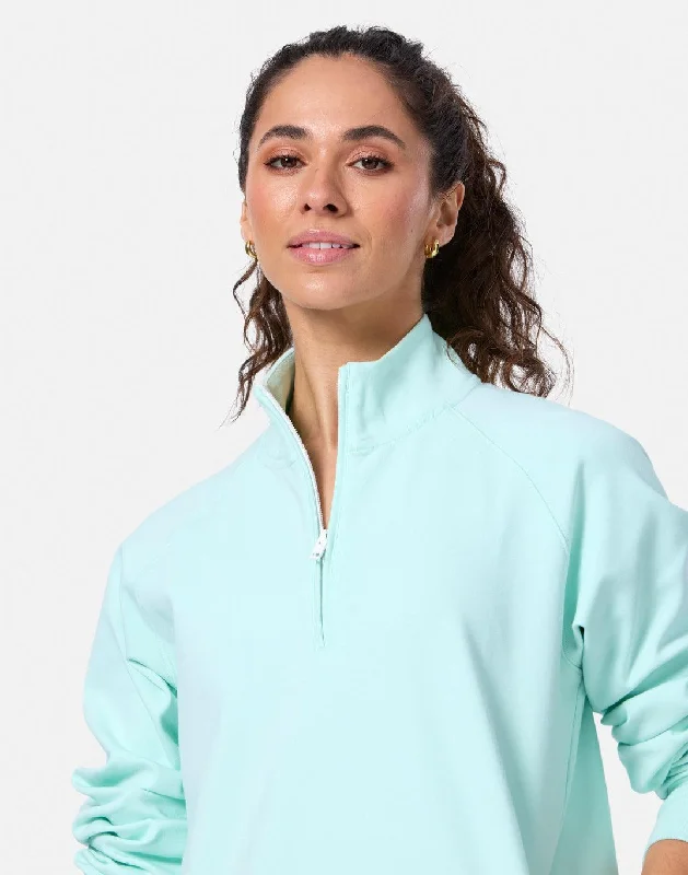 Chill Half Zip in Mint