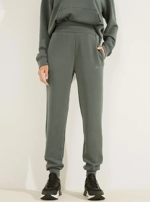 Eco Ash Green Effie Active Trackpants