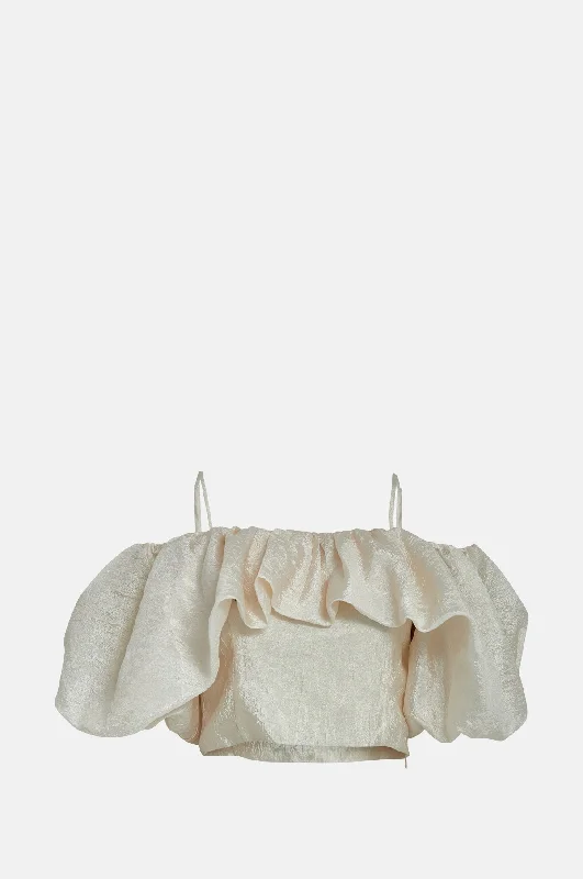 Emie Cropped Top Light Birch