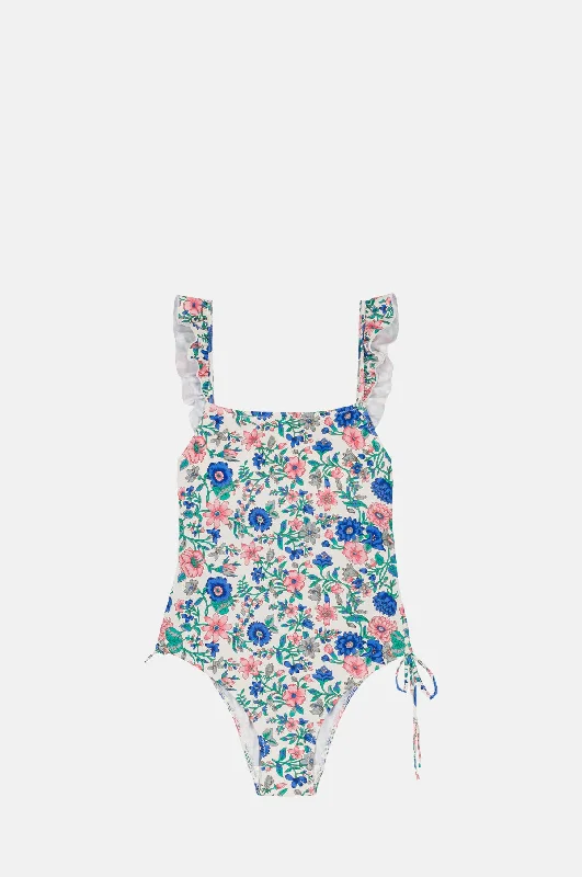 Goa Bathing Suit Blue Summer Meadow