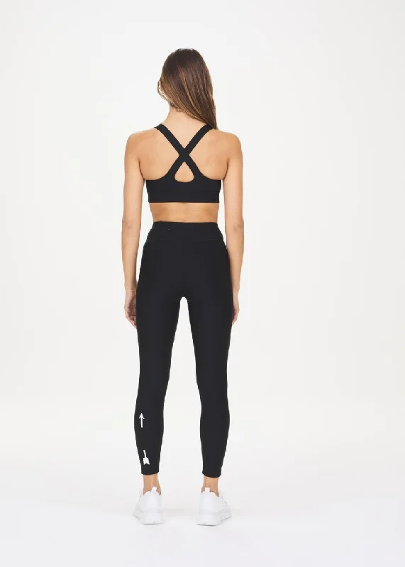 Matte Tech Midi Pant- Black