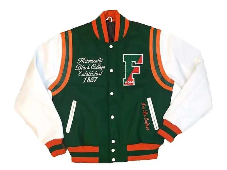 Men Florida A&M State University Varsity Jacket