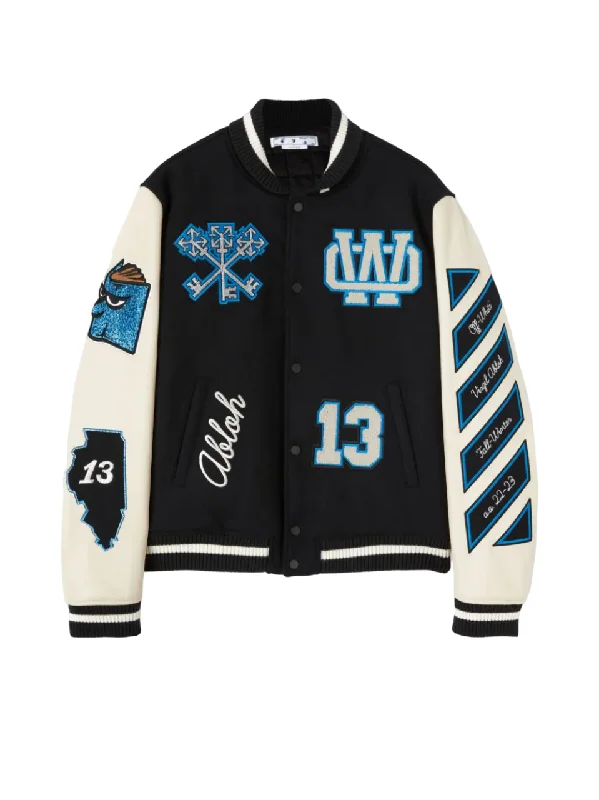 Logo-Patch Varsity Jacket