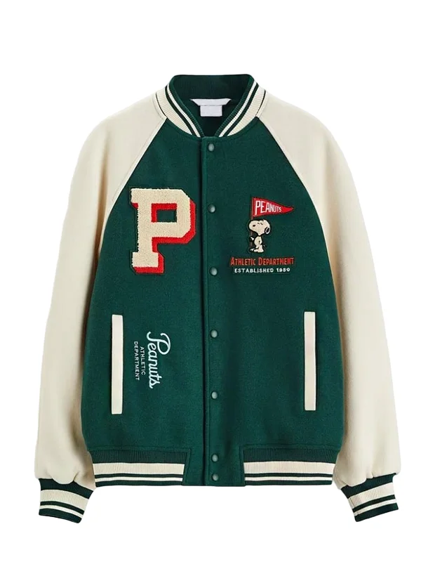 Peanuts Snoopy Varsity Jacket