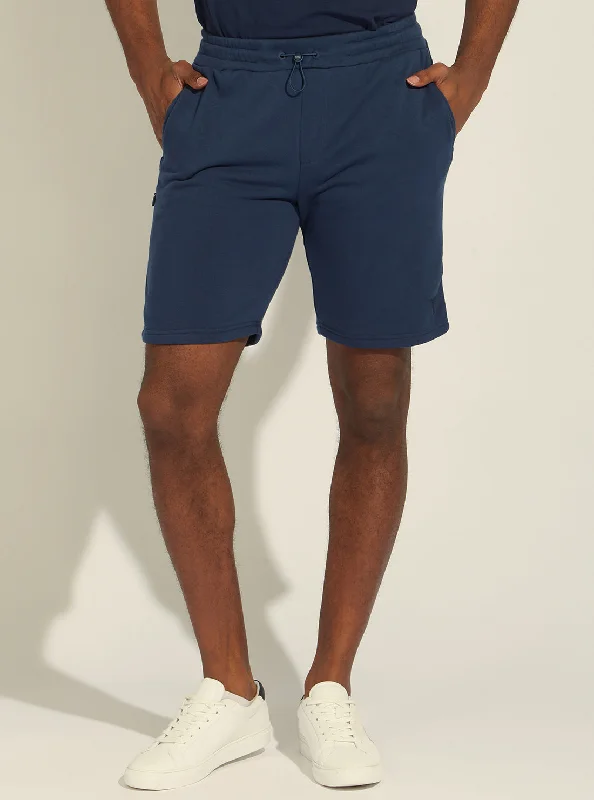 Silk Blue Mitchell Active Shorts