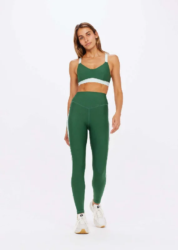 Southwest High-Rise Midi Pant- Forest