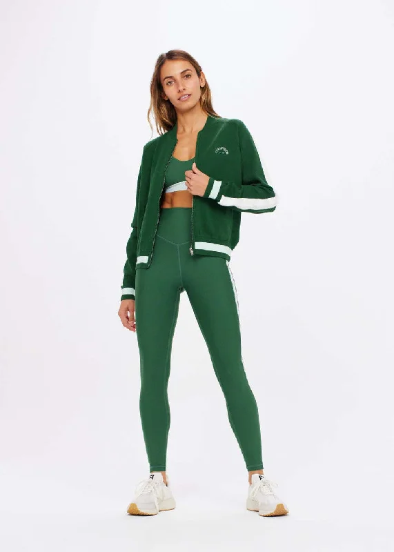 Southwest High-Rise Midi Pant- Forest