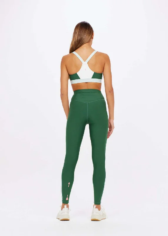 Southwest High-Rise Midi Pant- Forest