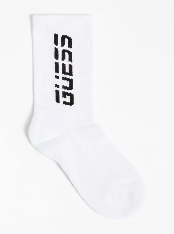 White Erin Regular Active Socks