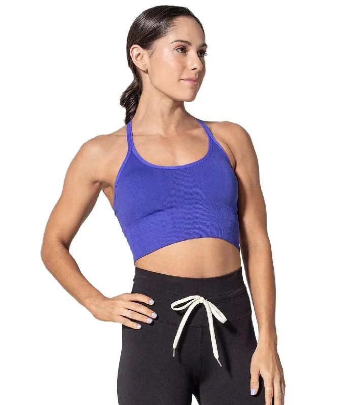 925Fit X It Yoga Sports Bra Cobalt