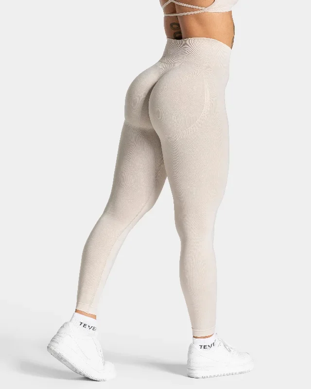 Acid Covert Scrunch Leggings Sand