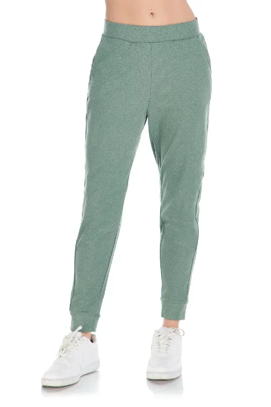 Aspen Velvet Moss Jersey Jogger